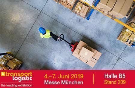 Besuchen Sie uns vom 04.- 07. Juni 2019 auf der transport logistic in München.