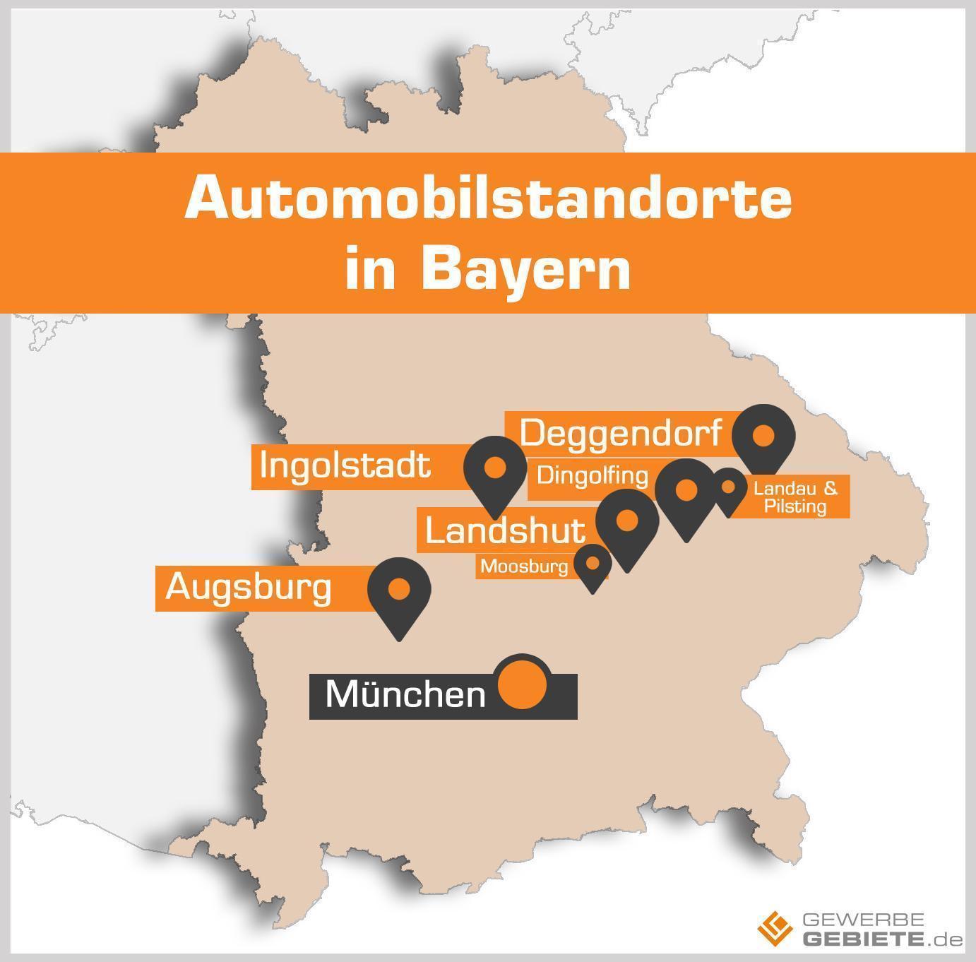 automobilstandorte in bayern
