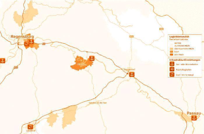 Logistikstandort Donau