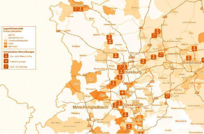 Logistikstandort Duisburg / Niederrhein