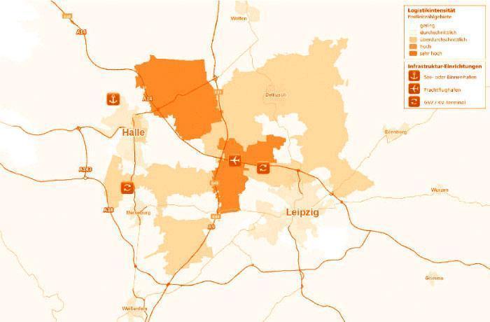 Logistikstandort Leipzig Halle