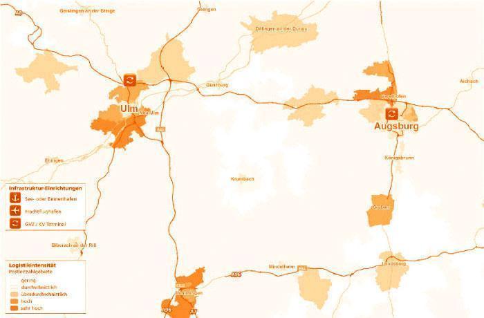 Logistikstandort Schwaben